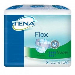 Подгузники для взрослых, Tena (Тена) р. XL №30 Флекс супер